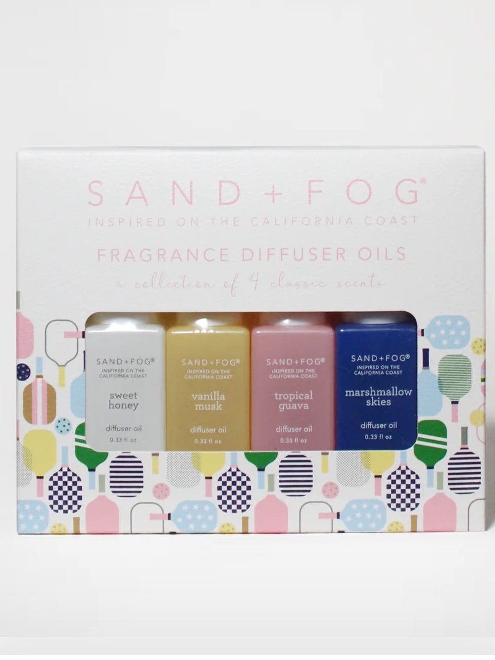 SAND + FOG Diffuser Oils - Collection of 4 Classic Scents
